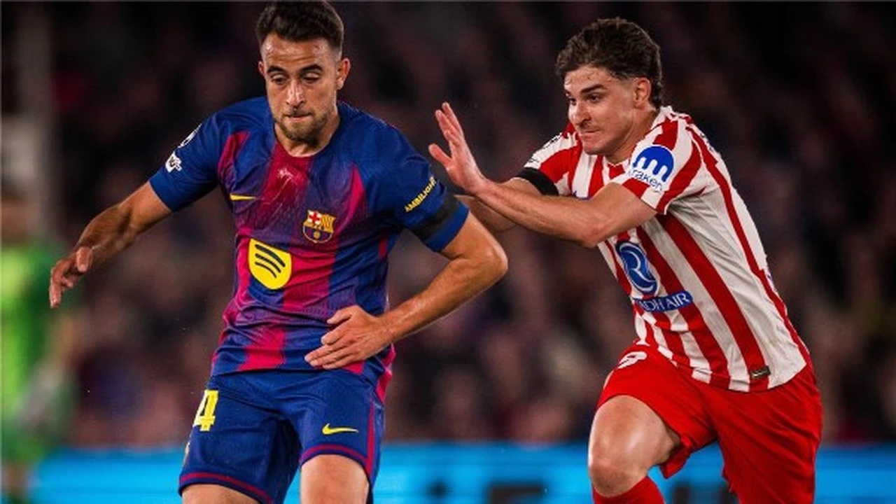 أتلتيكو مدريد يهزم برشلونة بهدفين ويقترب من بلوغ نصف نهائي دوري الأبطال